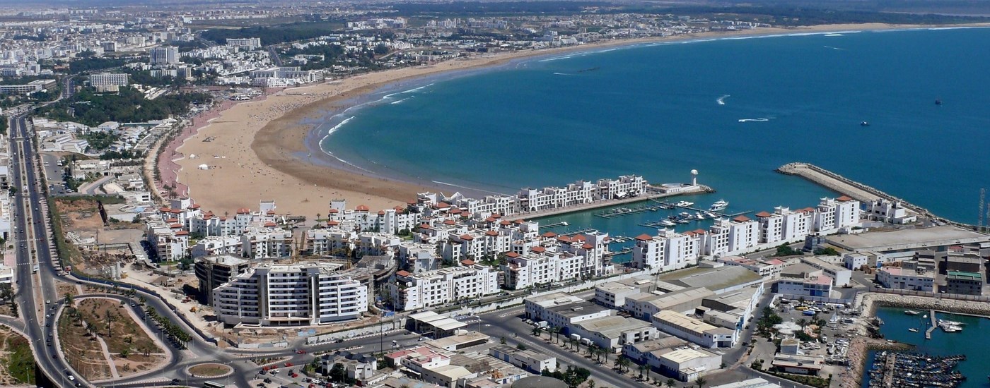 La baie d'Agadir